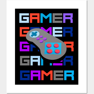 GAMER CONTROLLER Posters and Art